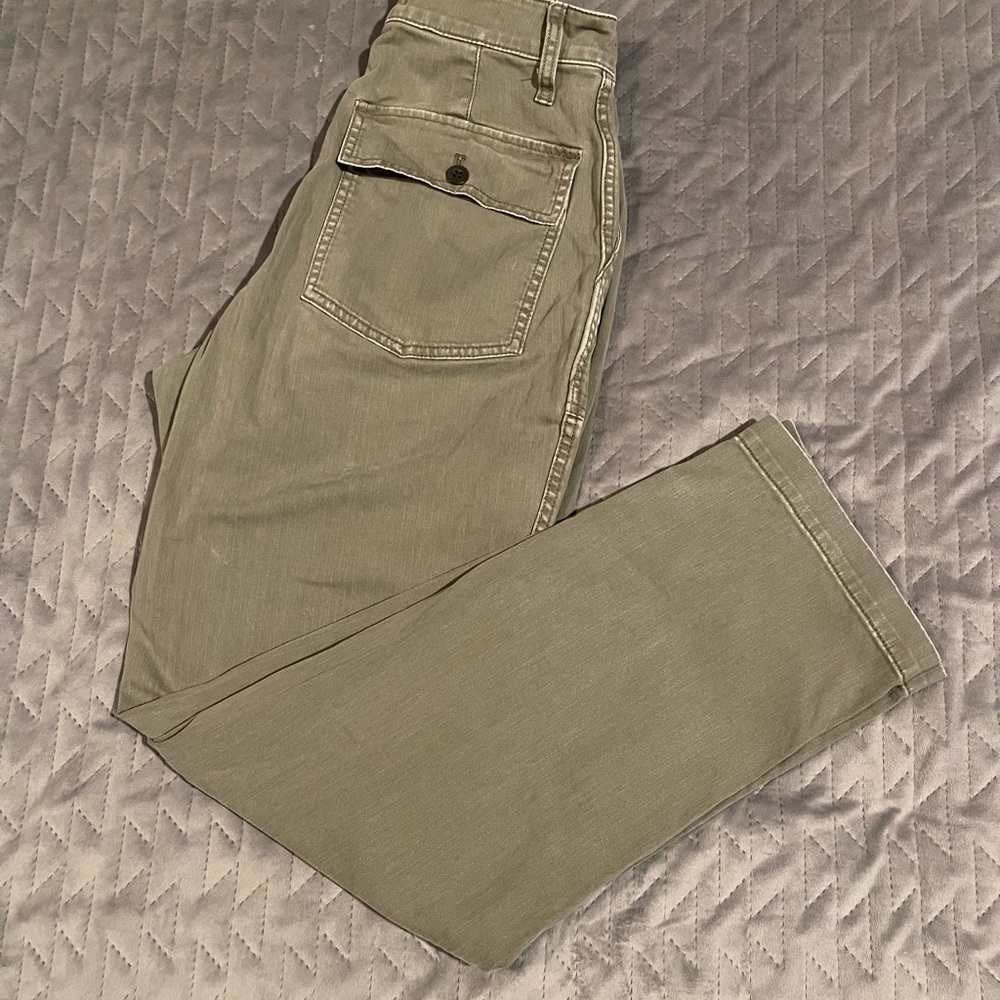 Madewell Pants Size 25 Army Green